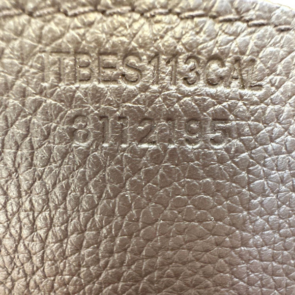 BURBERRY Highlands Check Canvas Shoulder Bag Beige