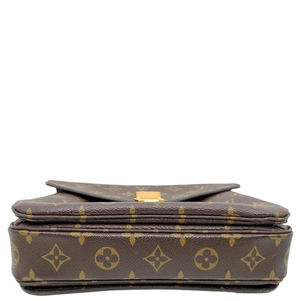 LOUIS VUITTON Metis Pochette Monogram Canvas Crossbody Bag Brown