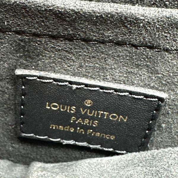 LOUIS VUITTON Locky BB Monogram Canvas Satchel Bag Brown