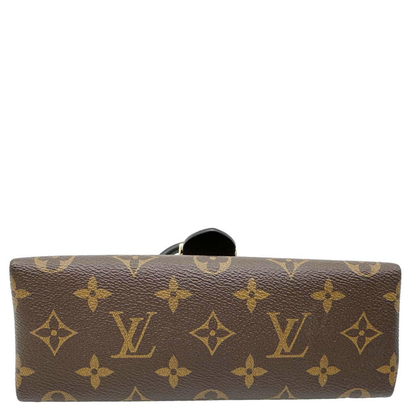 LOUIS VUITTON Locky BB Monogram Canvas Satchel Bag Brown