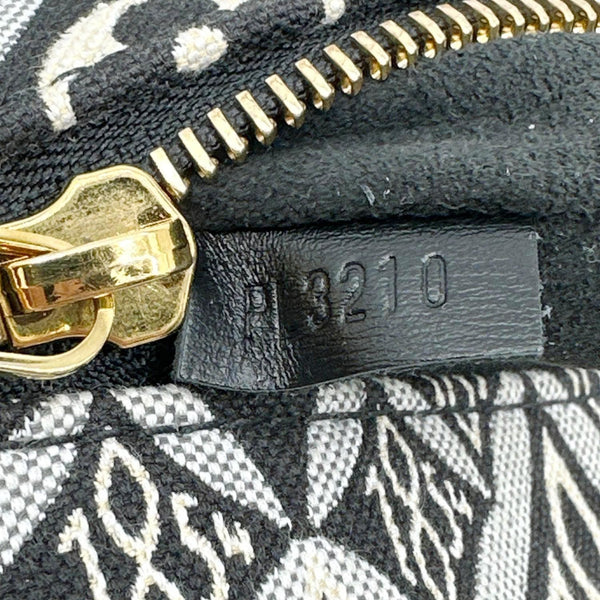 LOUIS VUITTON Metis Pochette Since 1854 Monogram Jacquard Top Handle Satchel Bag Black