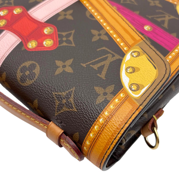 LOUIS VUITTON Summer Trunks Pochette Metis Monogram Crossbody Bag Brown