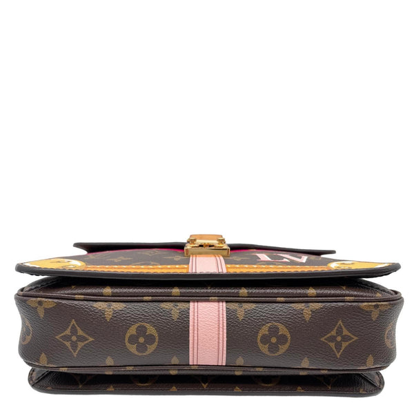 LOUIS VUITTON Summer Trunks Pochette Metis Monogram Crossbody Bag Brown