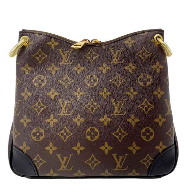 LOUIS VUITTON Odeon NM PM Monogram Canvas Shoulder Bag Brown