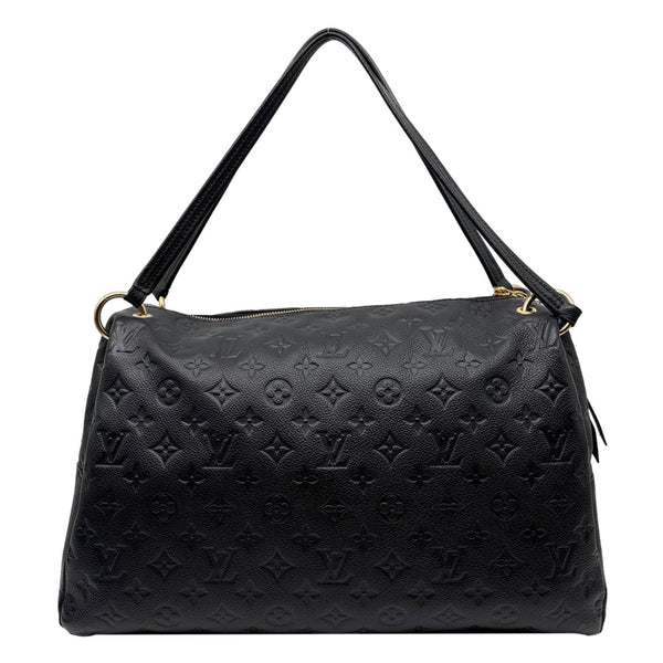 LOUIS VUITTON Ponthieu PM  Empreinte Leather Shoulder Bag Black