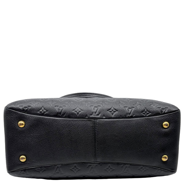 LOUIS VUITTON Ponthieu PM  Empreinte Leather Shoulder Bag Black