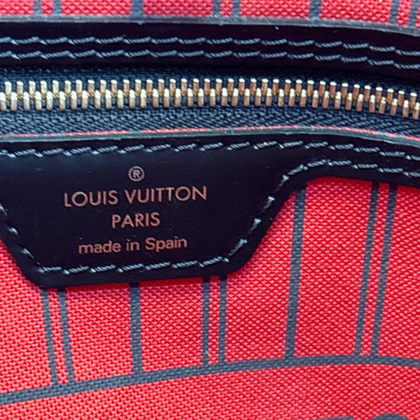 LOUIS VUITTON Neverfull Kabuki MM Monogram Canvas Tote Bag Brown
