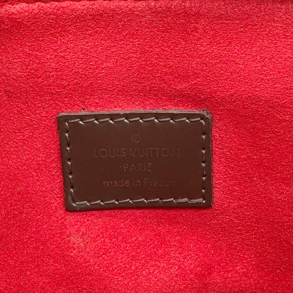 LOUIS VUITTON Trevi PM Damier Ebene Satchel Bag Brown