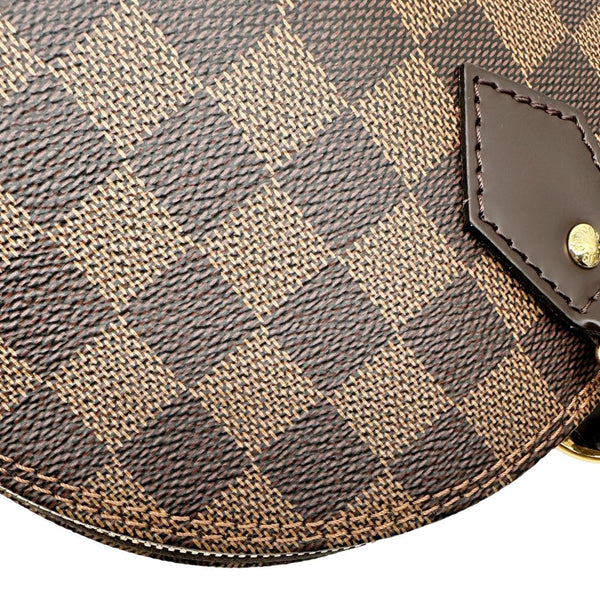 LOUIS VUITTON Alma PM Damier Ebene Satchel Bag Brown
