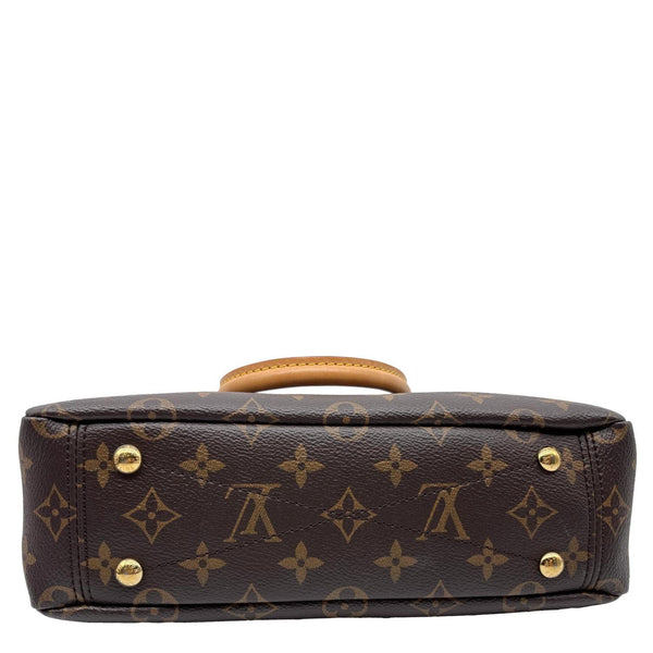 LOUIS VUITTON Pallas BB Monogram Canvas Shoulder Bag Brown