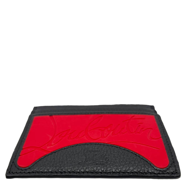 CHRISTIAN LOUBOUTIN Kios Leather Wallet Black