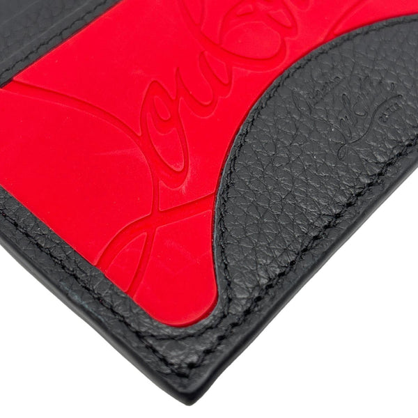 CHRISTIAN LOUBOUTIN Kios Leather Wallet Black