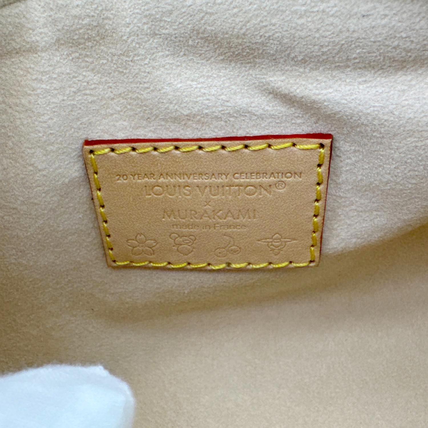 Louis Vuitton LV X TM Nano Speedy White Satchel Bag
