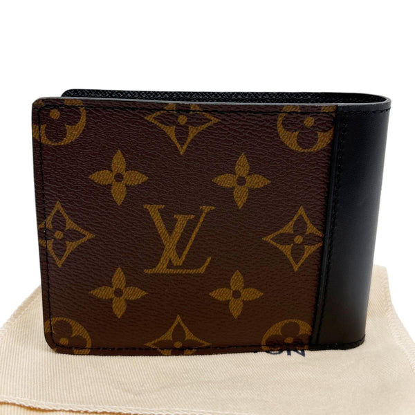 LOUIS VUITTON Monogram Macassar Bifold Wallet Brown