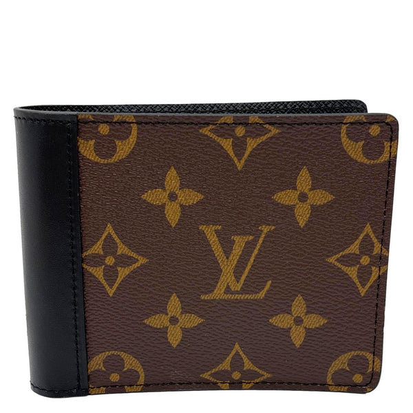 LOUIS VUITTON Monogram Macassar Bifold Wallet Brown