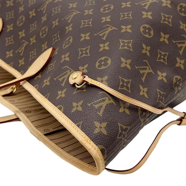 LOUIS VUITTON Neverfull GM Monogram Canvas Tote Bag Brown
