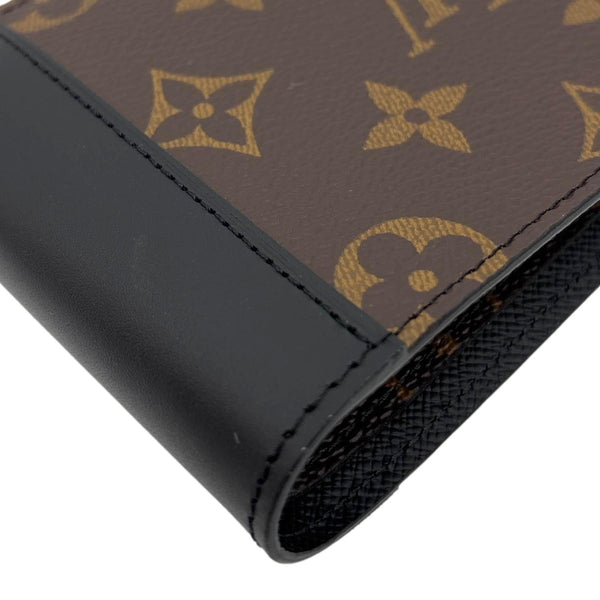 LOUIS VUITTON Monogram Macassar Bifold Wallet Brown