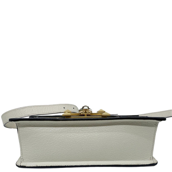 GUCCI Osiride GG Supreme Canvas Shoulder Bag Gold 497995