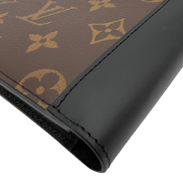LOUIS VUITTON Monogram Macassar Bifold Wallet Brown