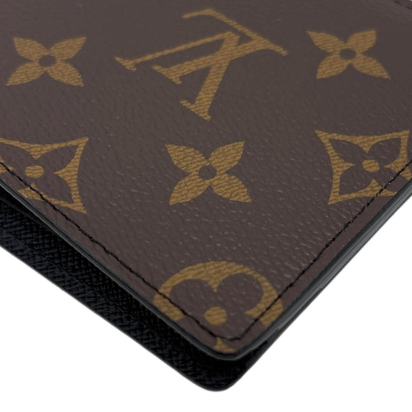 LOUIS VUITTON Monogram Macassar Bifold Wallet Brown