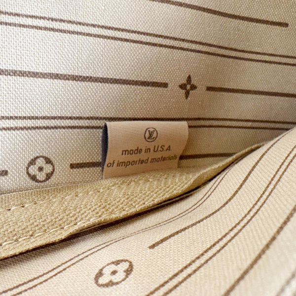 LOUIS VUITTON Neverfull GM Monogram Canvas Tote Bag Brown