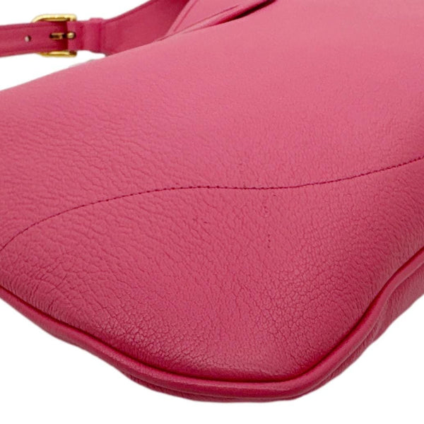 GUCCI Aphrodite Medium Leather Shoulder Bag Pink 726274