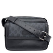 GUCCI Small GG Supreme Canvas Crossbody Bag Black 795464
