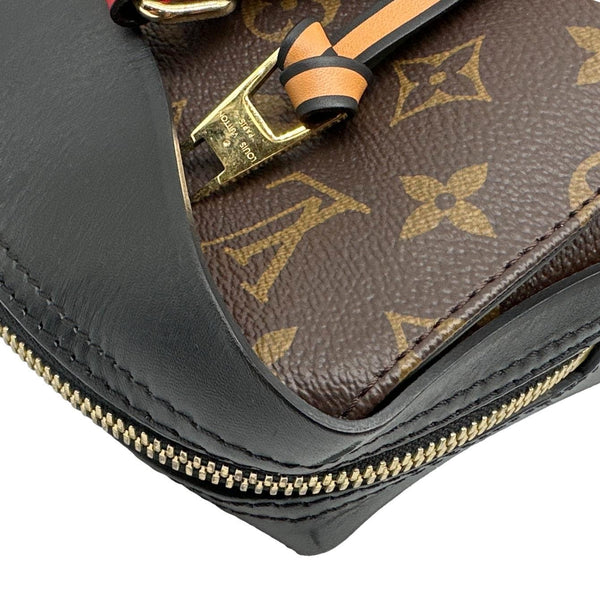 LOUIS VUITTON Tuileries Monogram Canvas Tote Shoulder Bag Brown