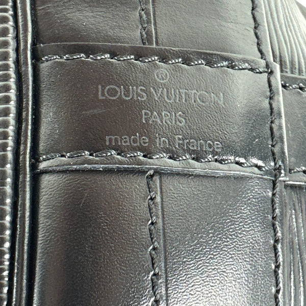 LOUIS VUITTON Noe Epi Leather Bucket Bag Black