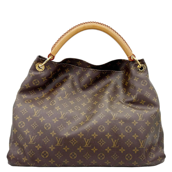 LOUIS VUITTON Artsy GM Monogram Canvas Hobo Bag Brown