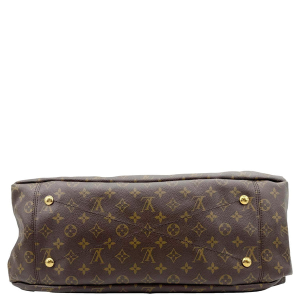LOUIS VUITTON Artsy GM Monogram Canvas Hobo Bag Brown