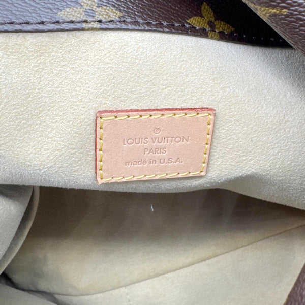 LOUIS VUITTON Artsy GM Monogram Canvas Hobo Bag Brown