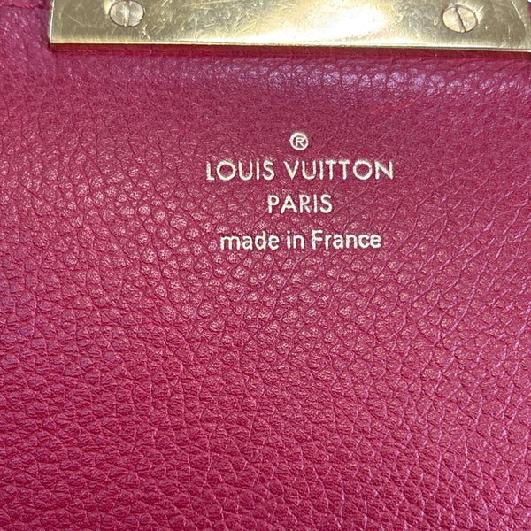 LOUIS VUITTON Olympe Monogram Canvas Satchel Shoulder Bag Bordeaux