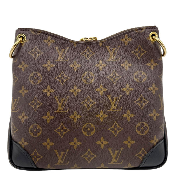 LOUIS VUITTON Odeon NM PM Monogram Canvas Shoulder Bag Brown