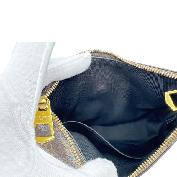 LOUIS VUITTON Odeon NM PM Monogram Canvas Shoulder Bag Brown