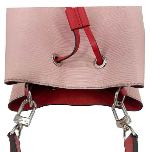 LOUIS VUITTON NeoNoe BB Epi Leather Bucket Bag Pink