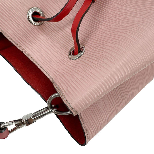 LOUIS VUITTON NeoNoe BB Epi Leather Bucket Bag Pink