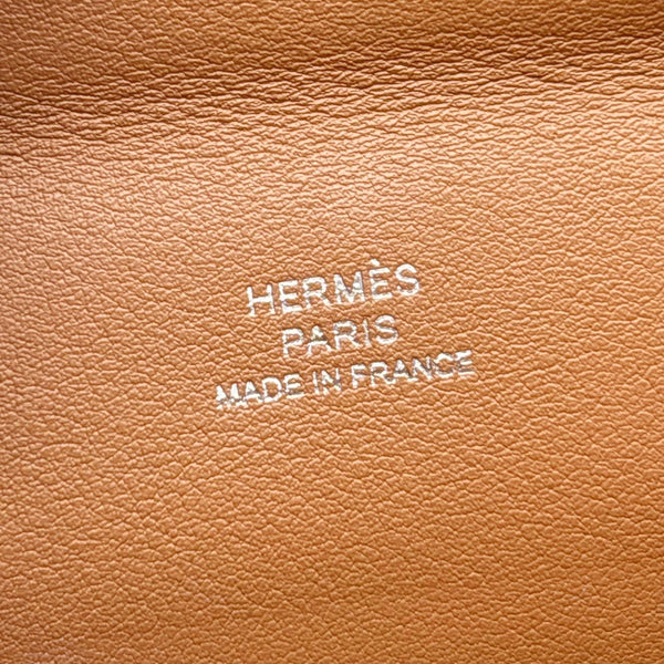 HERMES Videpoches Togo Calfskin Leather Crossbody Bag Gold
