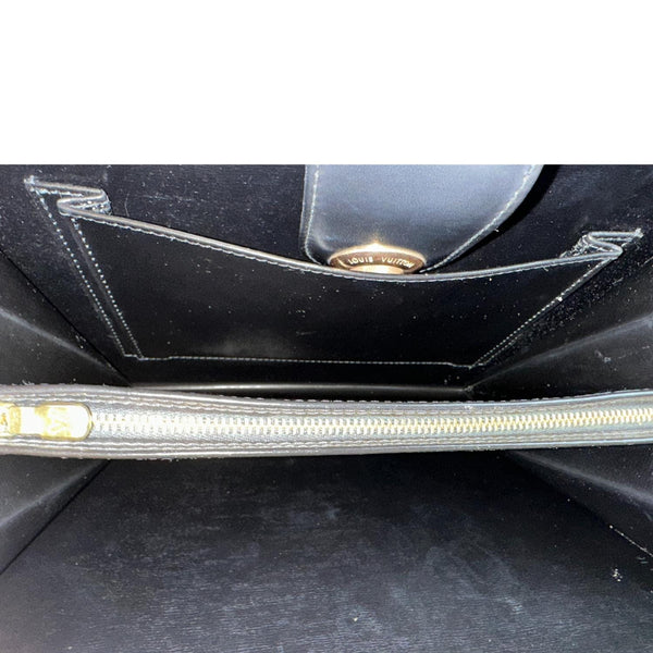 LOUIS VUITTON Capucine Vintage Epi Leather Shoulder Bag Black