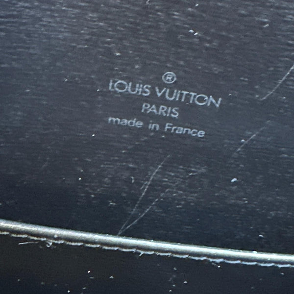 LOUIS VUITTON Capucine Vintage Epi Leather Shoulder Bag Black