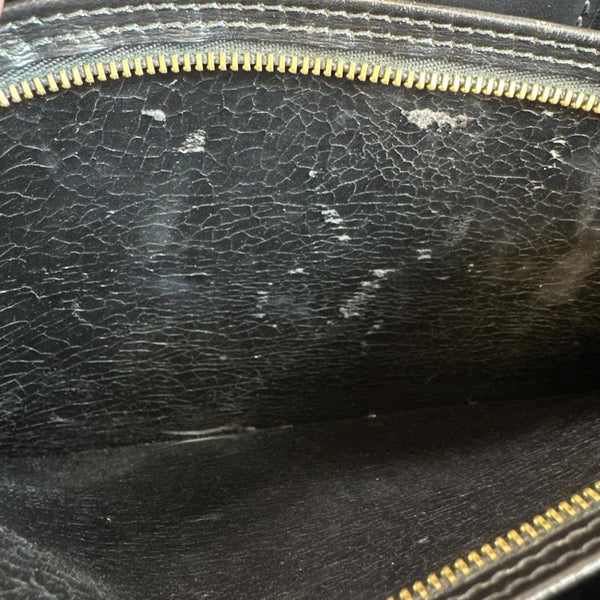 LOUIS VUITTON Capucine Vintage Epi Leather Shoulder Bag Black