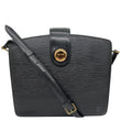 LOUIS VUITTON Capucine Vintage Epi Leather Shoulder Bag Black