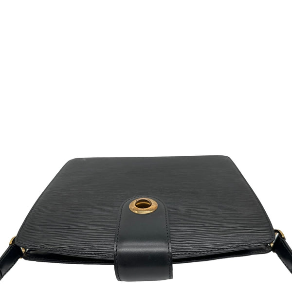 LOUIS VUITTON Capucine Vintage Epi Leather Shoulder Bag Black