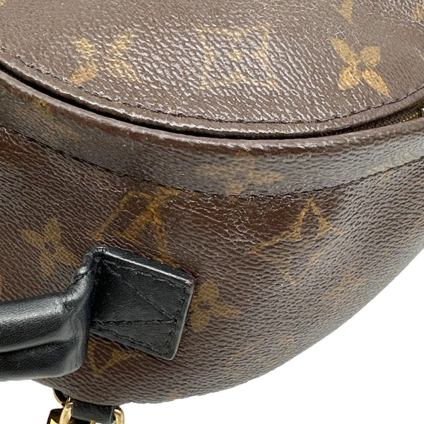 LOUIS VUITTON Palm Spring Mini  Monogram Canvas Backpack Brown