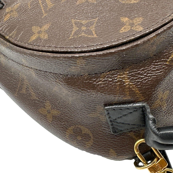 LOUIS VUITTON Palm Spring Mini  Monogram Canvas Backpack Brown