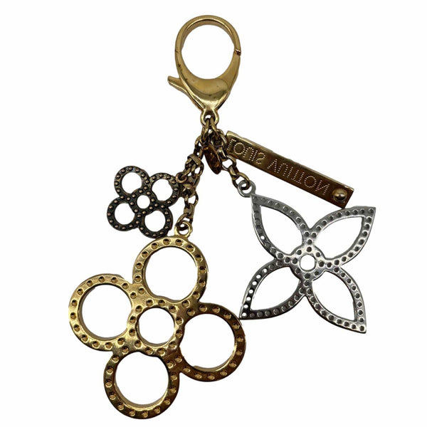 LOUIS VUITTON Tapage Meatal Key Holder Bag Charm Gold