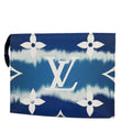 LOUIS VUITTON Toiletry 26 Giant Monogram Giant Escale Canvas Pouch Blue