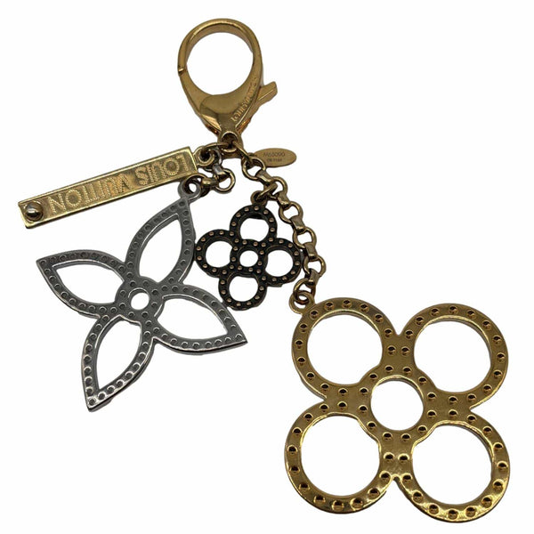 LOUIS VUITTON Tapage Meatal Key Holder Bag Charm Gold