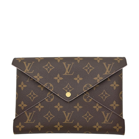 Louis Vuitton Kirigami Pochette Large Monogram Canvas Clutch