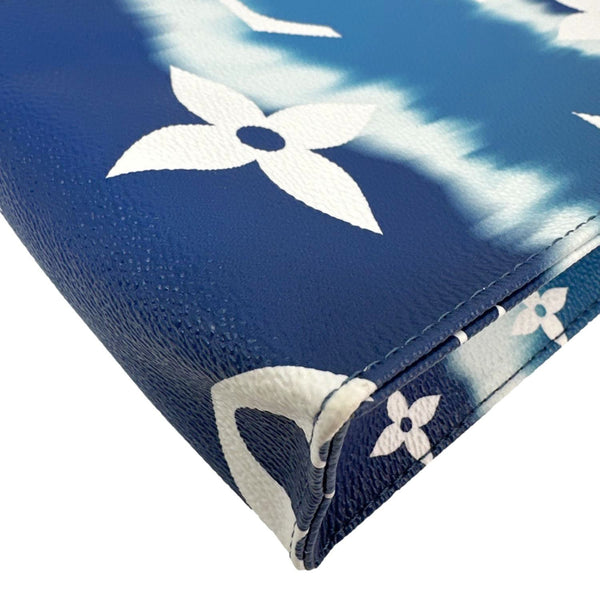 LOUIS VUITTON Toiletry 26 Giant Monogram Giant Escale Canvas Pouch Blue